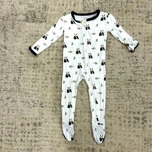 Kyte 6-12 month Panda onesie